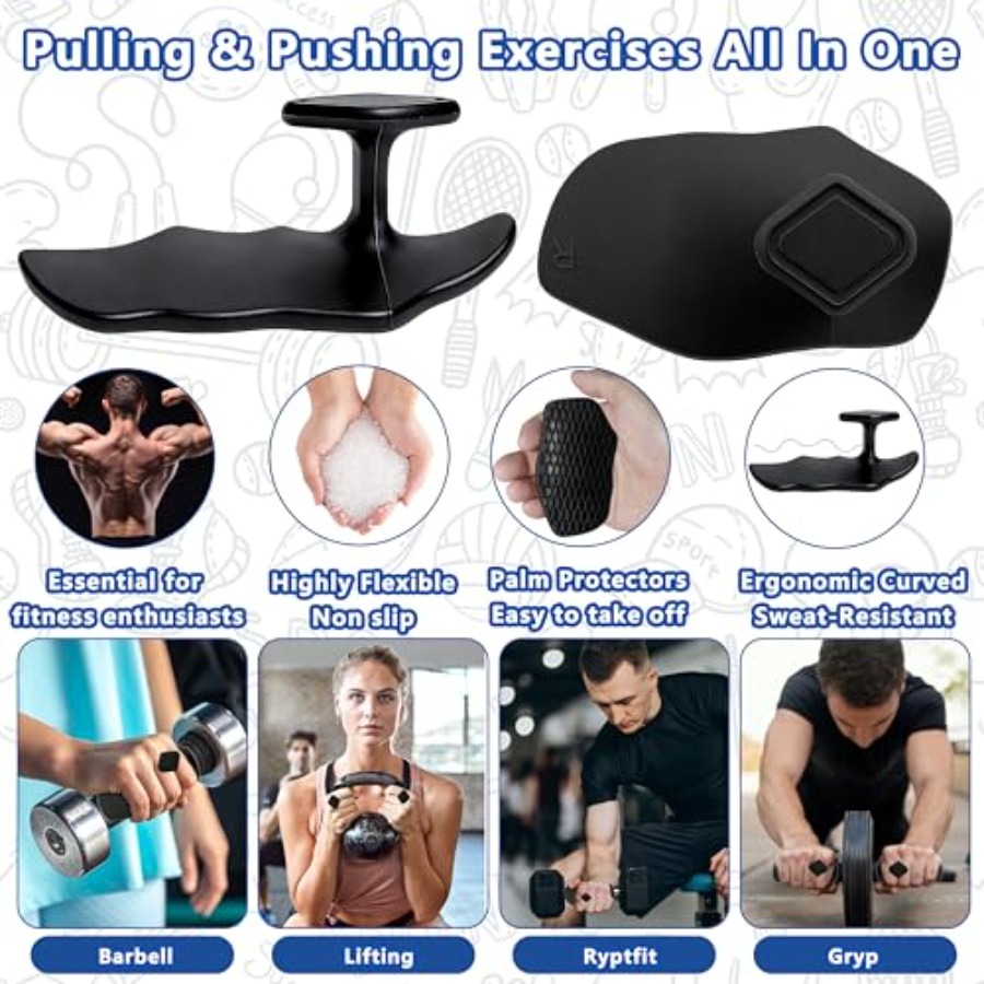 Large Silicone Workout Grips K - Workout Glove Gym recensione e prezzo
