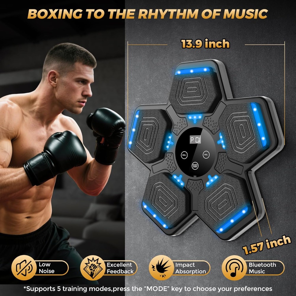 Music Boxing Machine for Adult - Workout Glove Gym recensione e prezzo