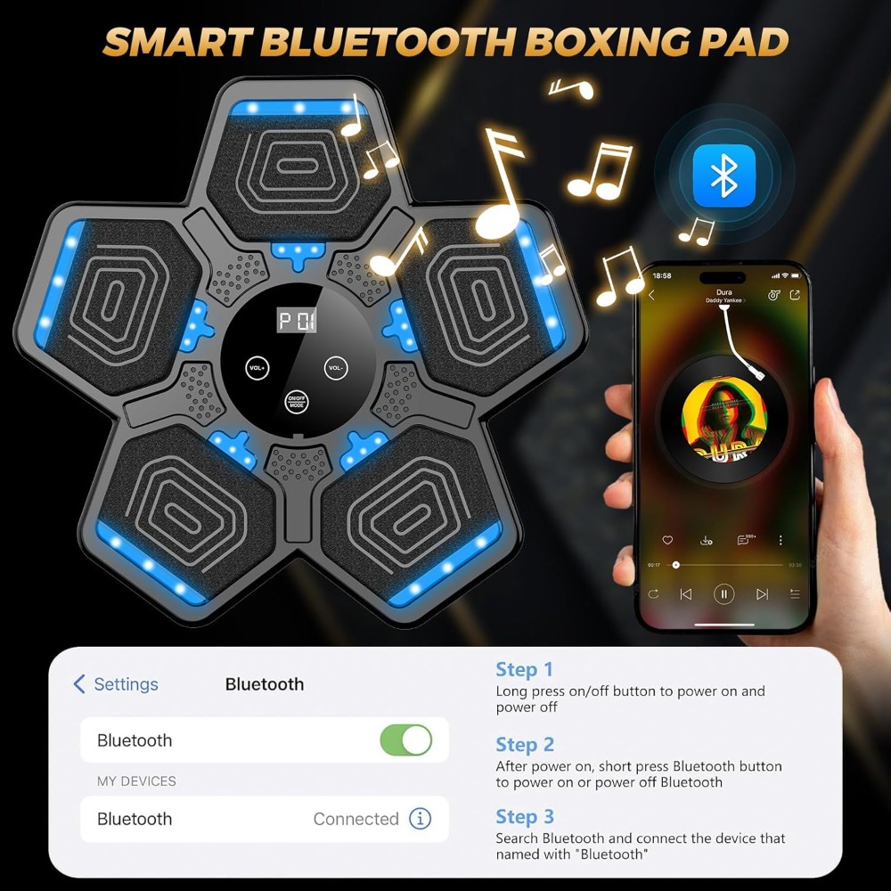 Music Boxing Machine for Adult - Workout Glove Gym recensione e prezzo