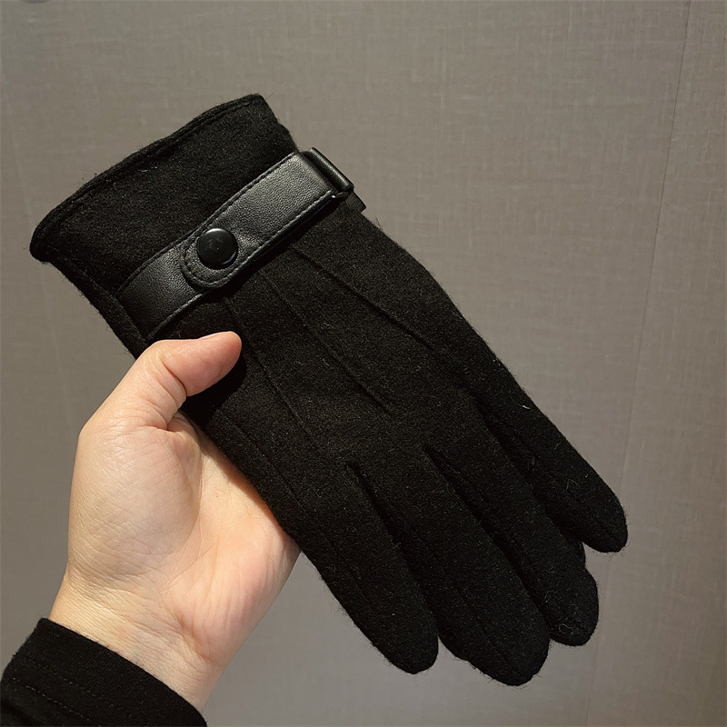 Gloves Men Wool Fleece Lined T - Wool Glove Lined recensione e prezzo
