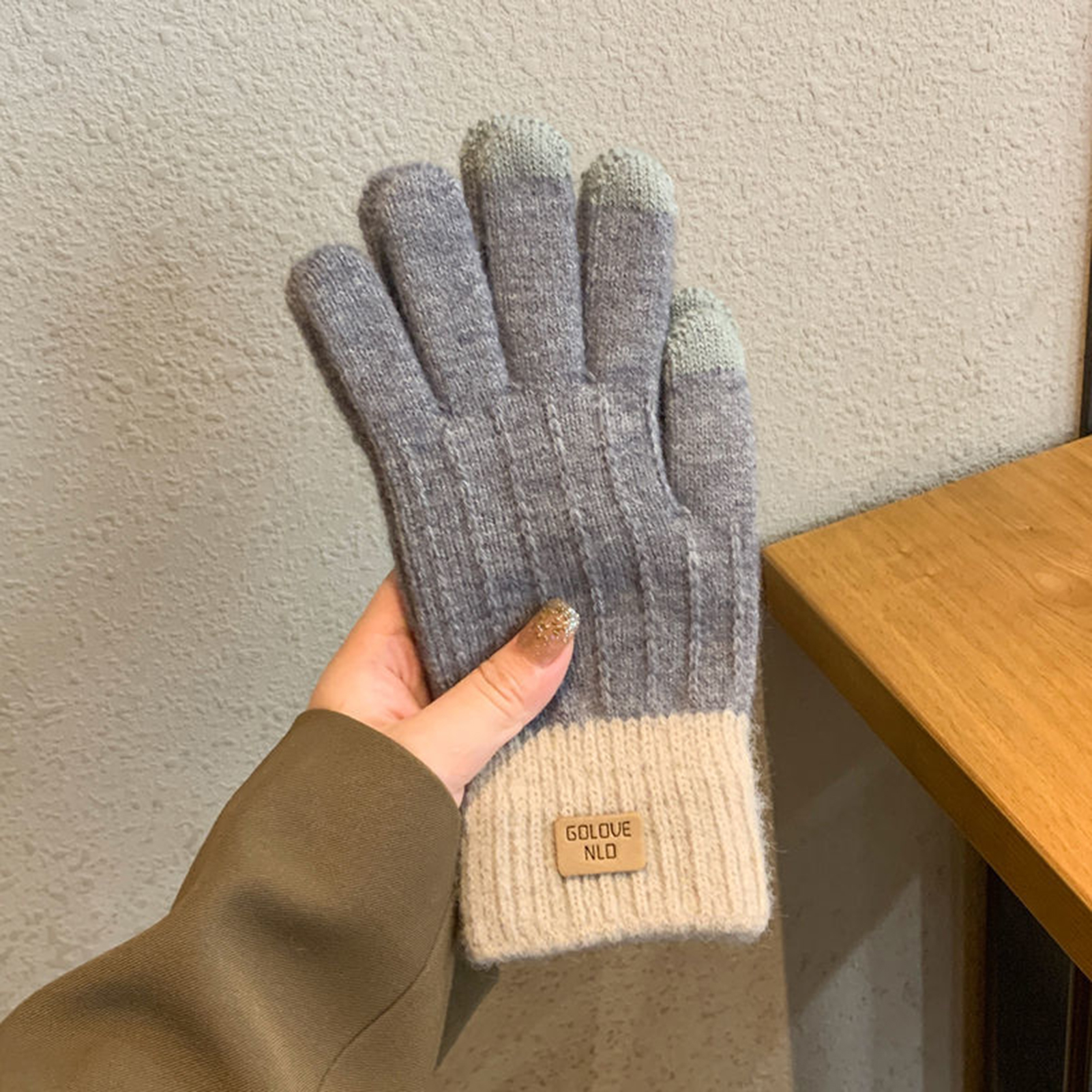 Women's Cable Knit Gloves Warm - Wool Glove Lined recensione e prezzo