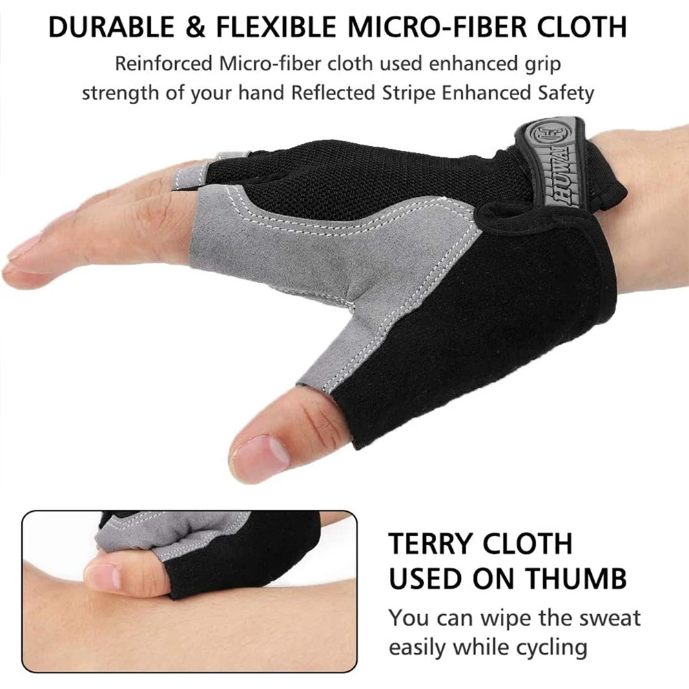 Non-Slip Half-Finger Training  - Workout Glove Gym recensione e prezzo