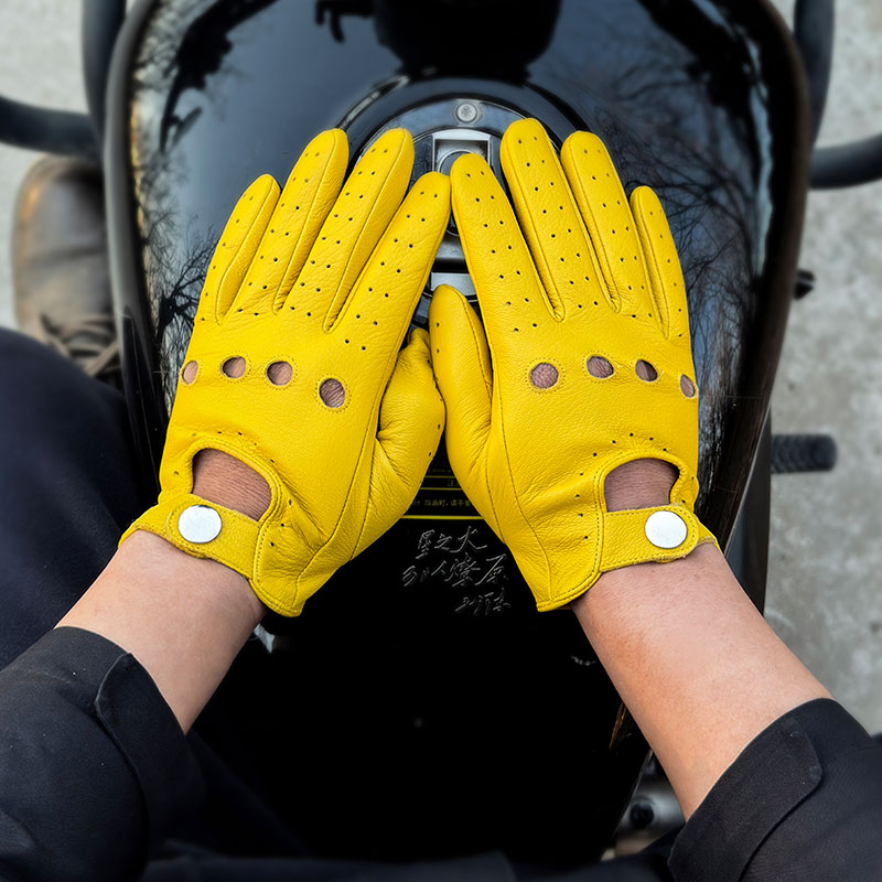 Genuine Leather Gloves for Men - Leather Driving Glove recensione e prezzo
