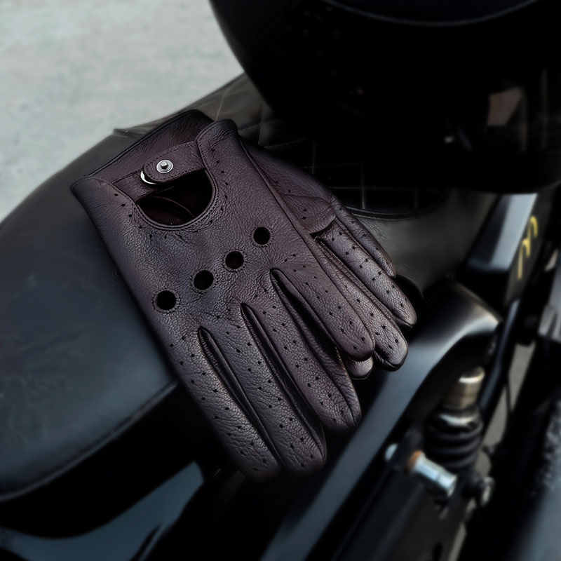 Genuine Leather Gloves for Men - Leather Driving Glove recensione e prezzo