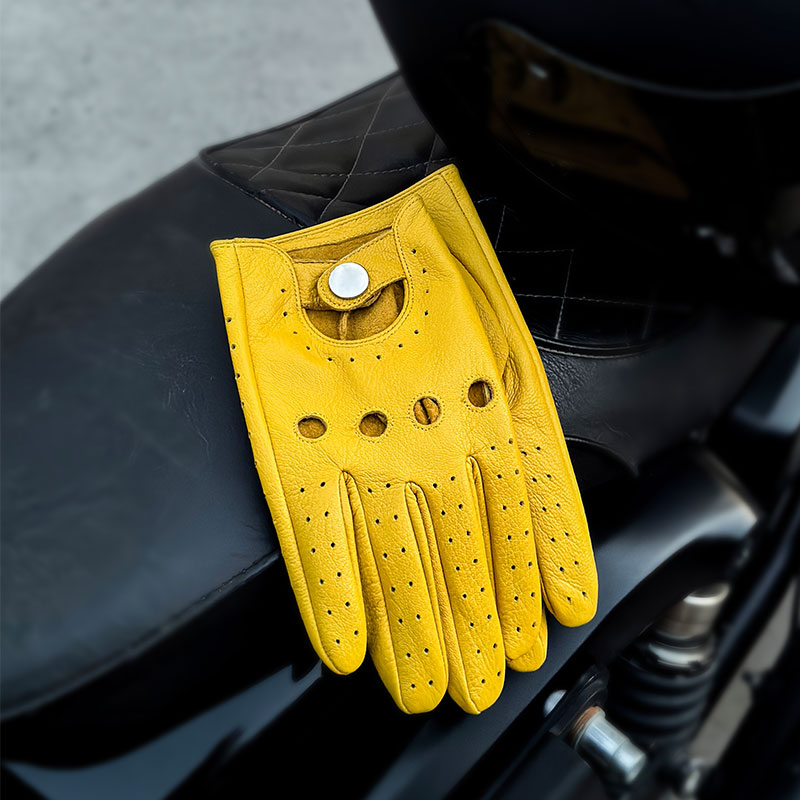 Genuine Leather Gloves for Men - Leather Driving Glove recensione e prezzo