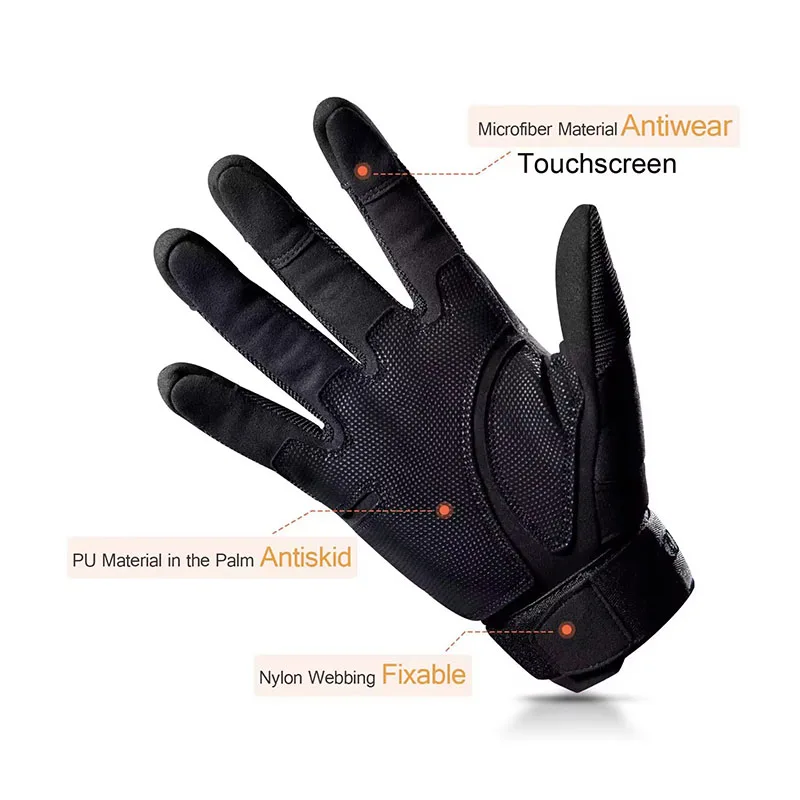 Men's Full Finger Tactical Glo - Motorcycle Glove Knuckle recensione e prezzo