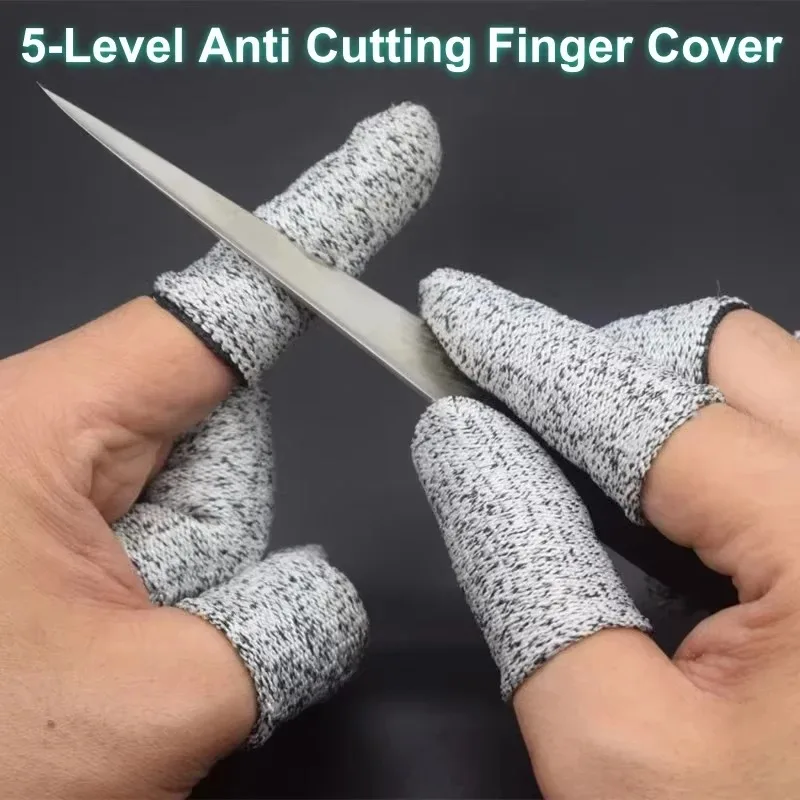 50PCS  Anti-Cut Finger Cots Pr - Cut Resistant Glove recensione e prezzo