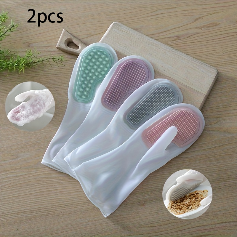 2Pcs Durable Lead-Free Latex D - Rubber Glove Cleaning recensione e prezzo