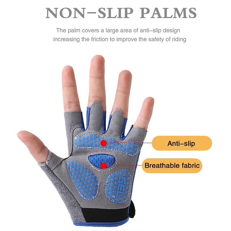Kids Half Finger Sports Cyclin - Cycling Glove Padded recensione e prezzo