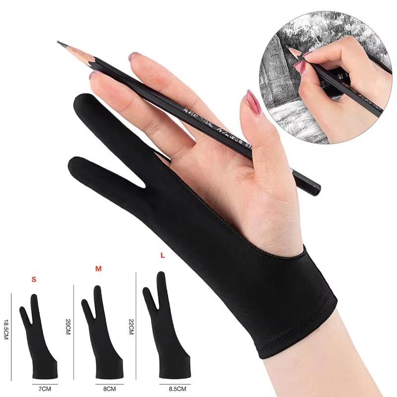 S/M/L Two-Finger Drawing Glove - Touchscreen Glove Capacitive recensione e prezzo