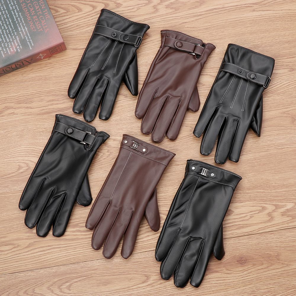 Men's Fleece Thermal Leather G - Leather Driving Glove recensione e prezzo