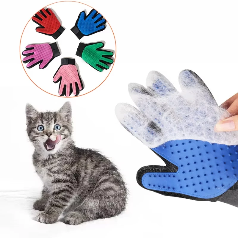 Pet Glove Cat Grooming Glove C - Rubber Glove Cleaning recensione e prezzo