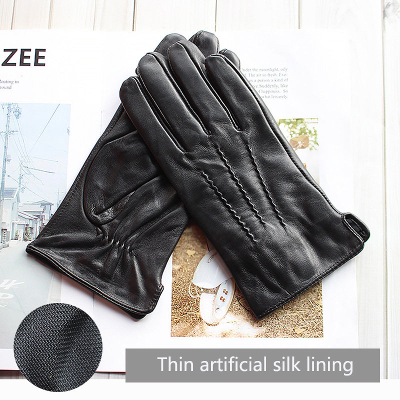 Autumn Thin Sheepskin Leather  - Leather Driving Glove recensione e prezzo