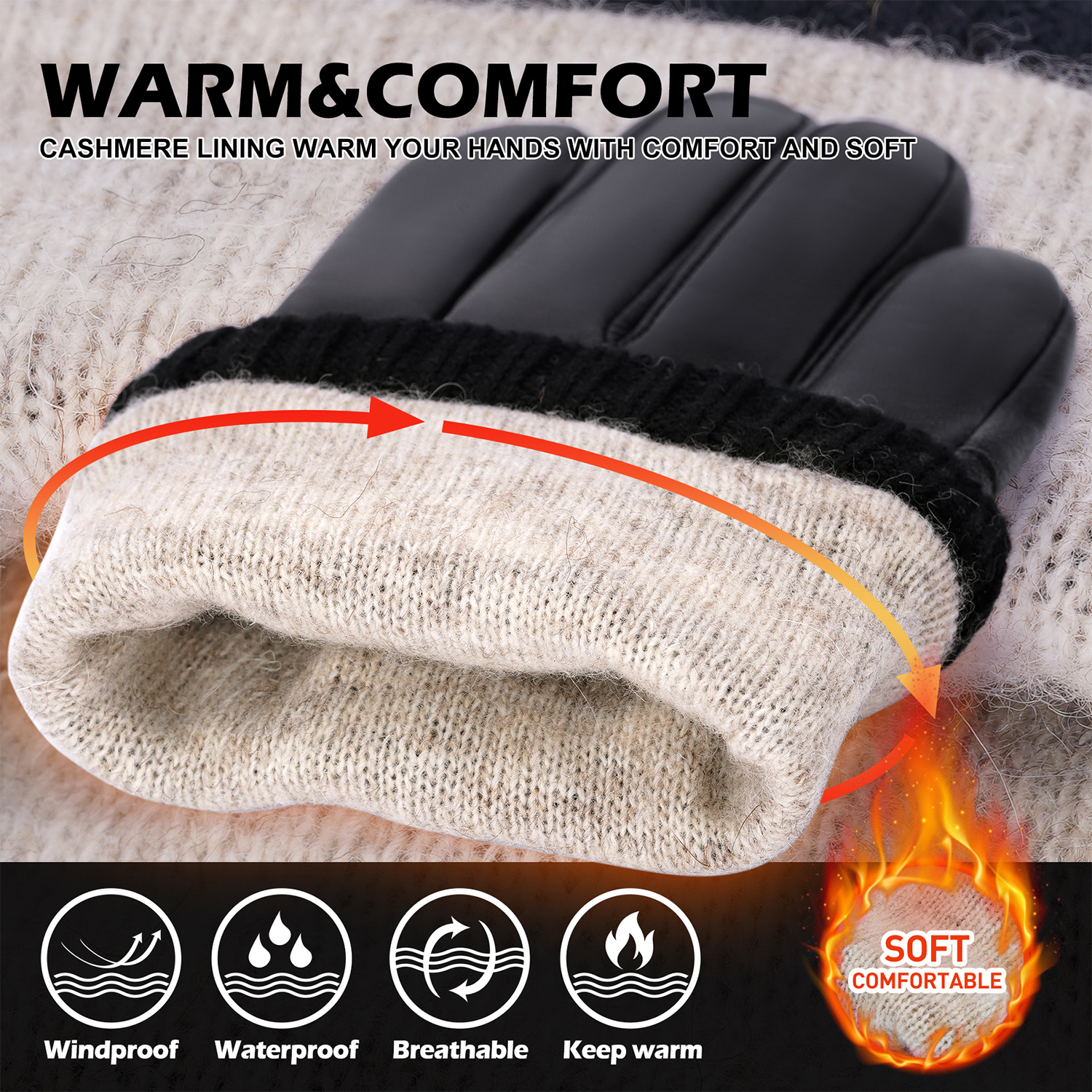 BISON DENIM Men's Sheepskin Gl - Leather Driving Glove recensione e prezzo