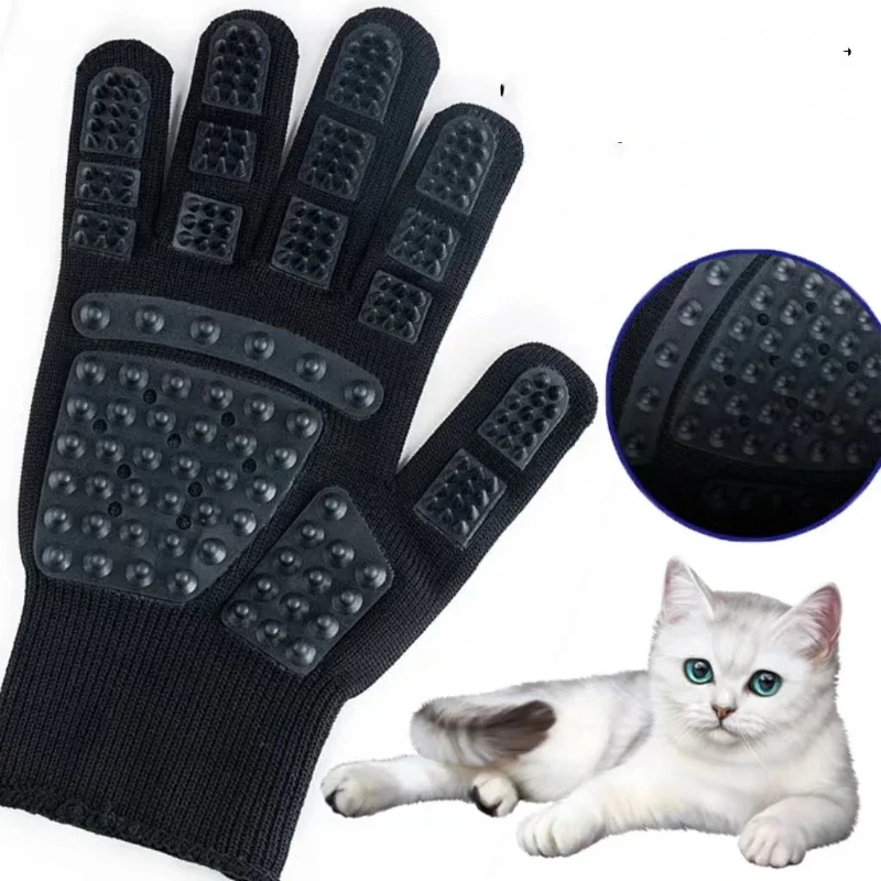 1PC Pet Hair Grooming Gloves C - Rubber Glove Cleaning recensione e prezzo