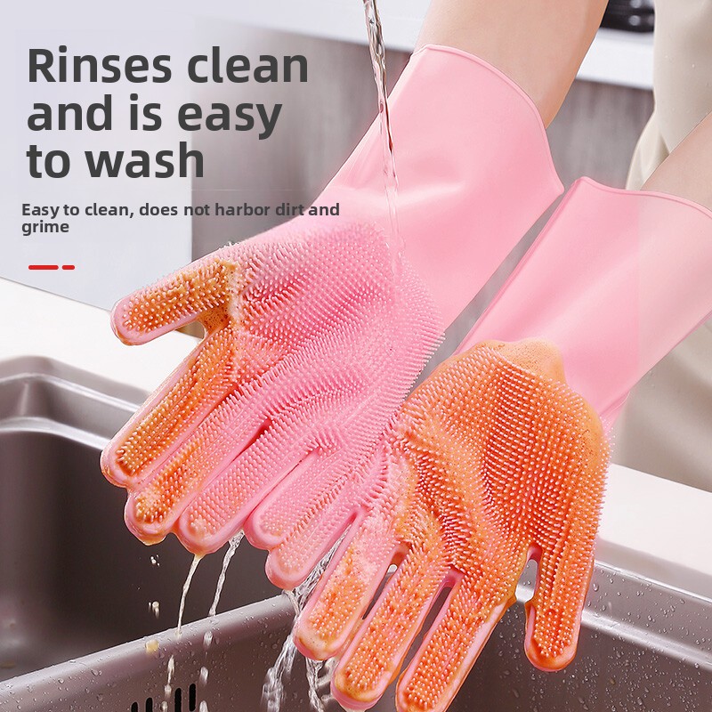 Silicone dishwashing gloves, m - Dish Glove Rubber recensione e prezzo