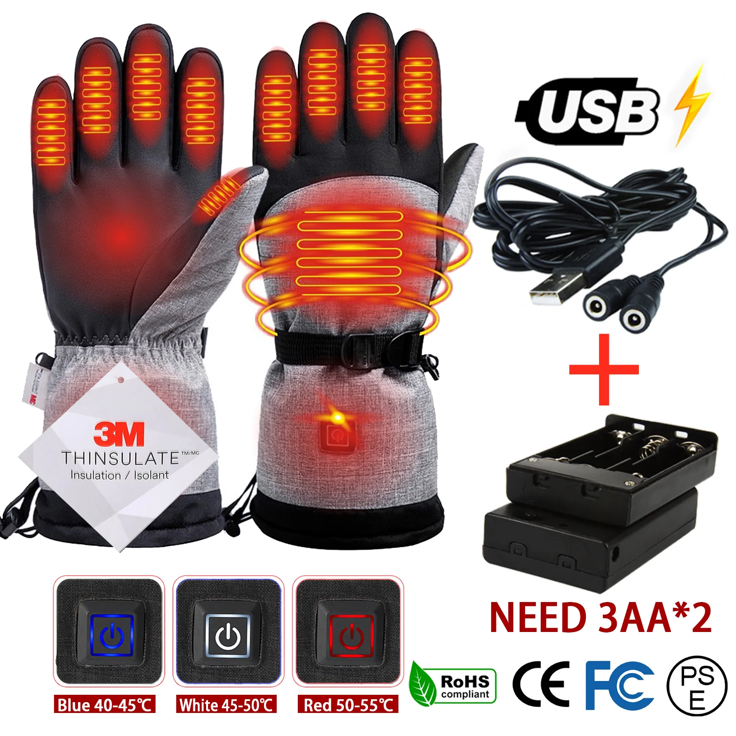 Winter Gloves 3M Cotton Heatin - Winter Glove Insulated recensione e prezzo