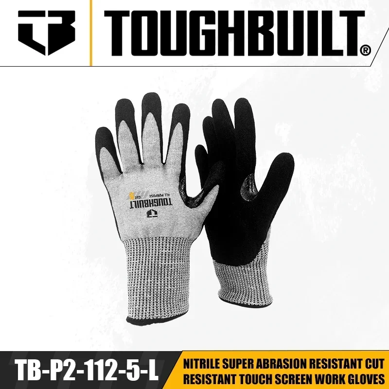 TOUGHBUILT TB-P2-112-5-L Nitri - Nitrile Mechanic Glove recensione e prezzo