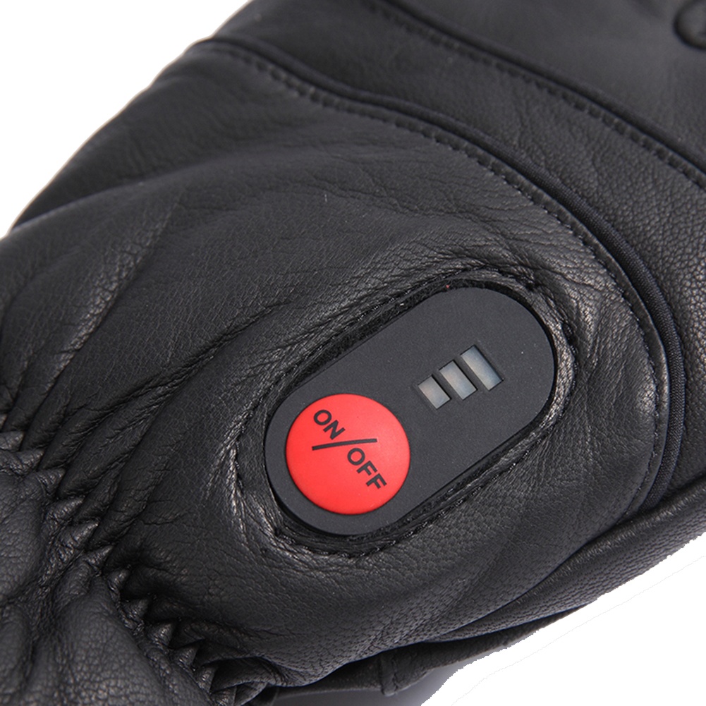 Heated Leather Gloves Men Wome - Ski Glove Waterproof recensione e prezzo