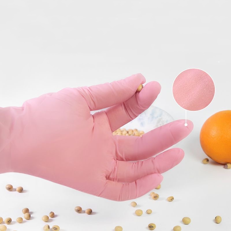 20/50/100PCS Pink Disposable G - Nitrile Mechanic Glove recensione e prezzo