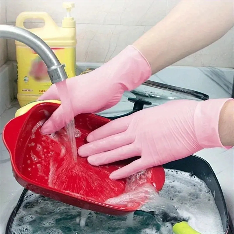 20/50/100PCS Pink Disposable G - Nitrile Mechanic Glove recensione e prezzo