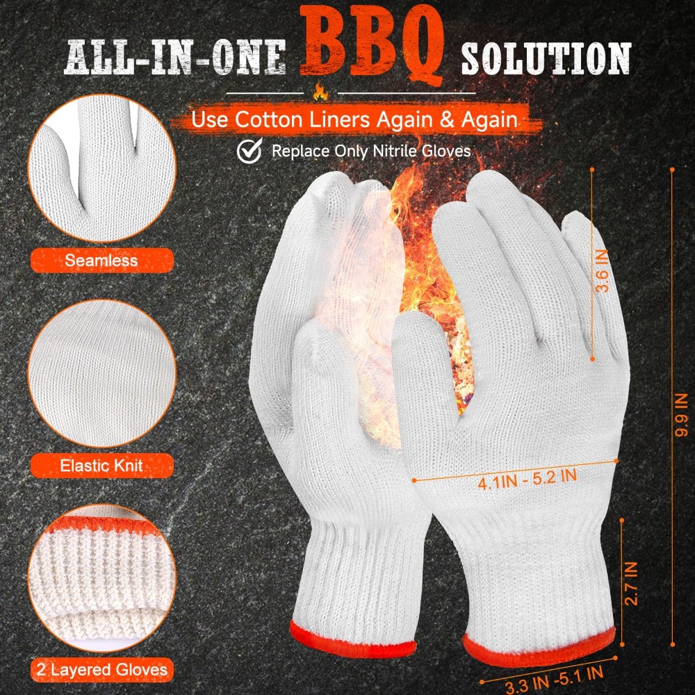 50 Disposable Nitrile Gloves + - Heat Resistant Glove recensione e prezzo