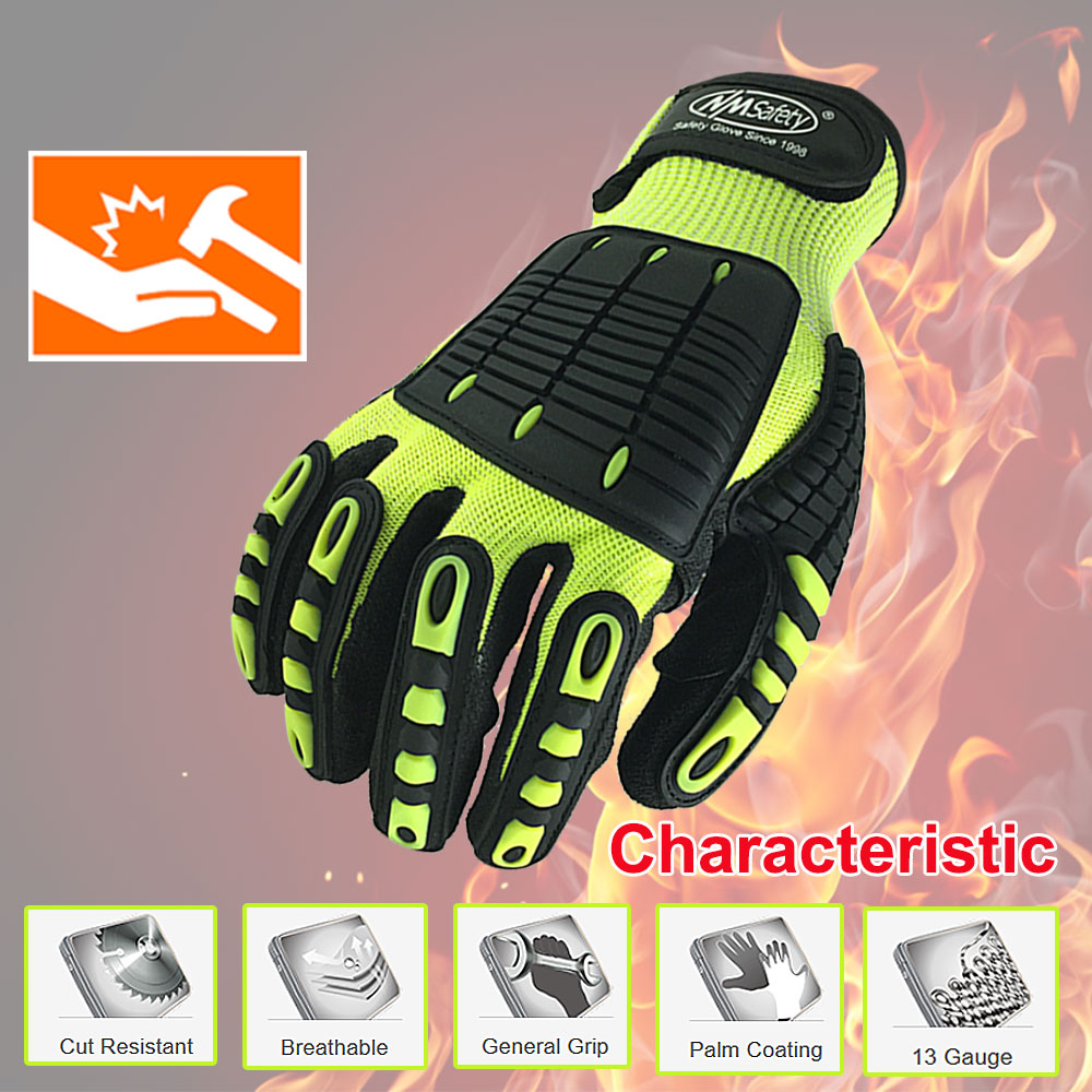 NMSafety High Quality Gloves S - Work Glove Impact recensione e prezzo