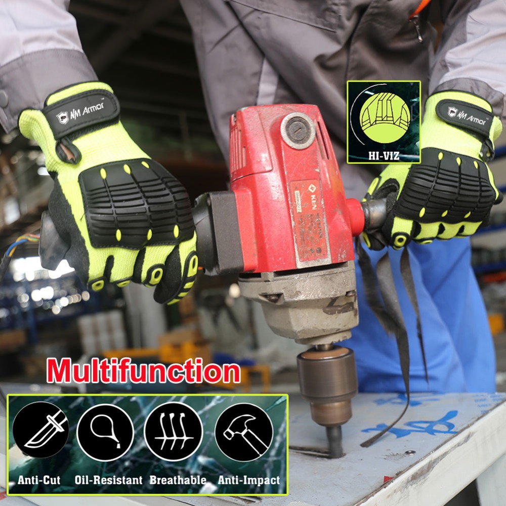 NMSafety High Quality Gloves S - Work Glove Impact recensione e prezzo