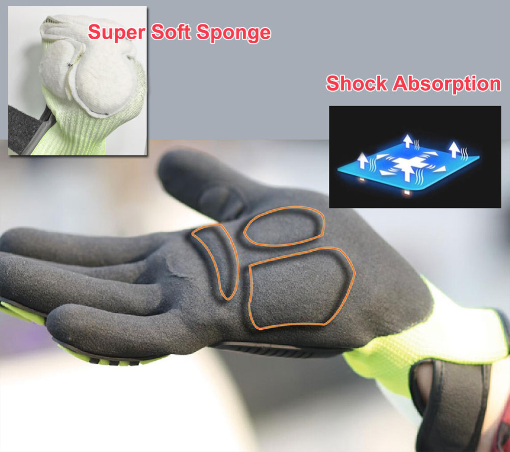NMSafety High Quality Gloves S - Work Glove Impact recensione e prezzo