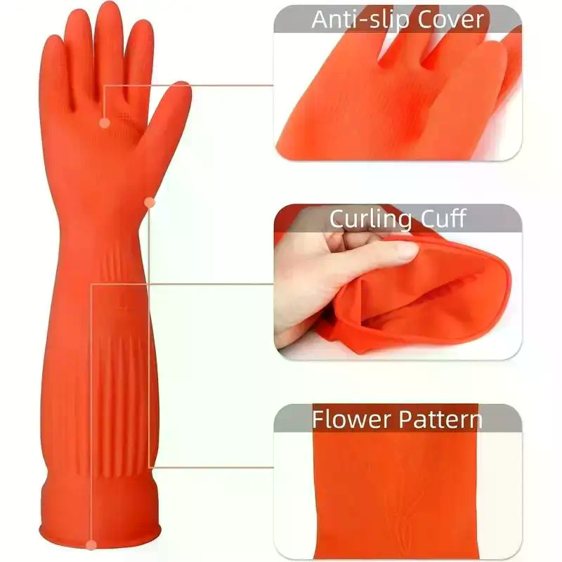 Long Reusable Rubber Dishwashi - Dish Glove Rubber recensione e prezzo