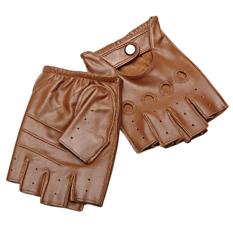 High Quality Man's Half Finger - Leather Driving Glove recensione e prezzo