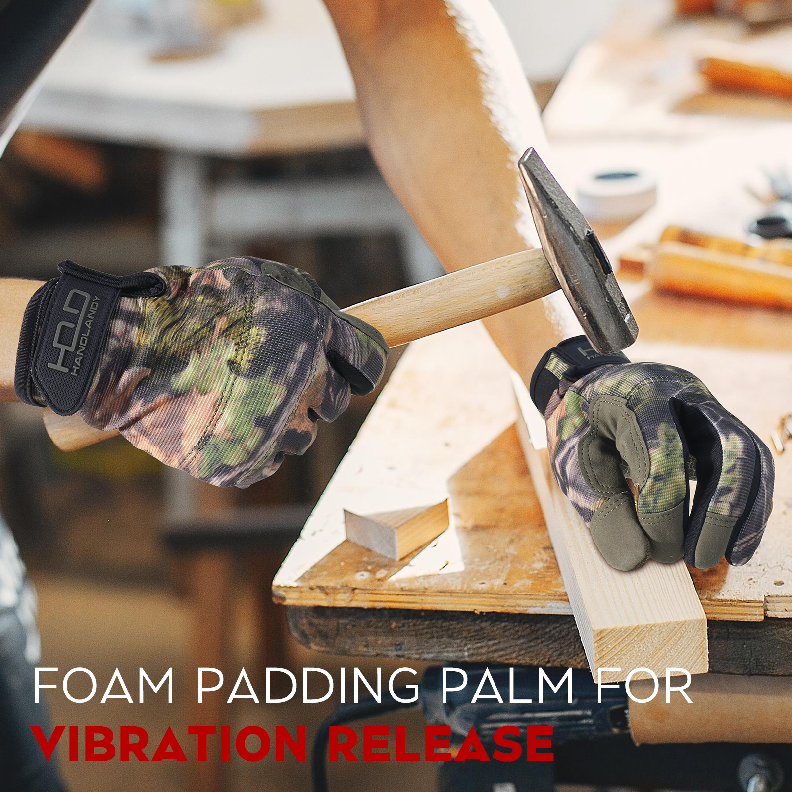 Handlandy Stock Full Finger Ca - Work Glove Impact recensione e prezzo
