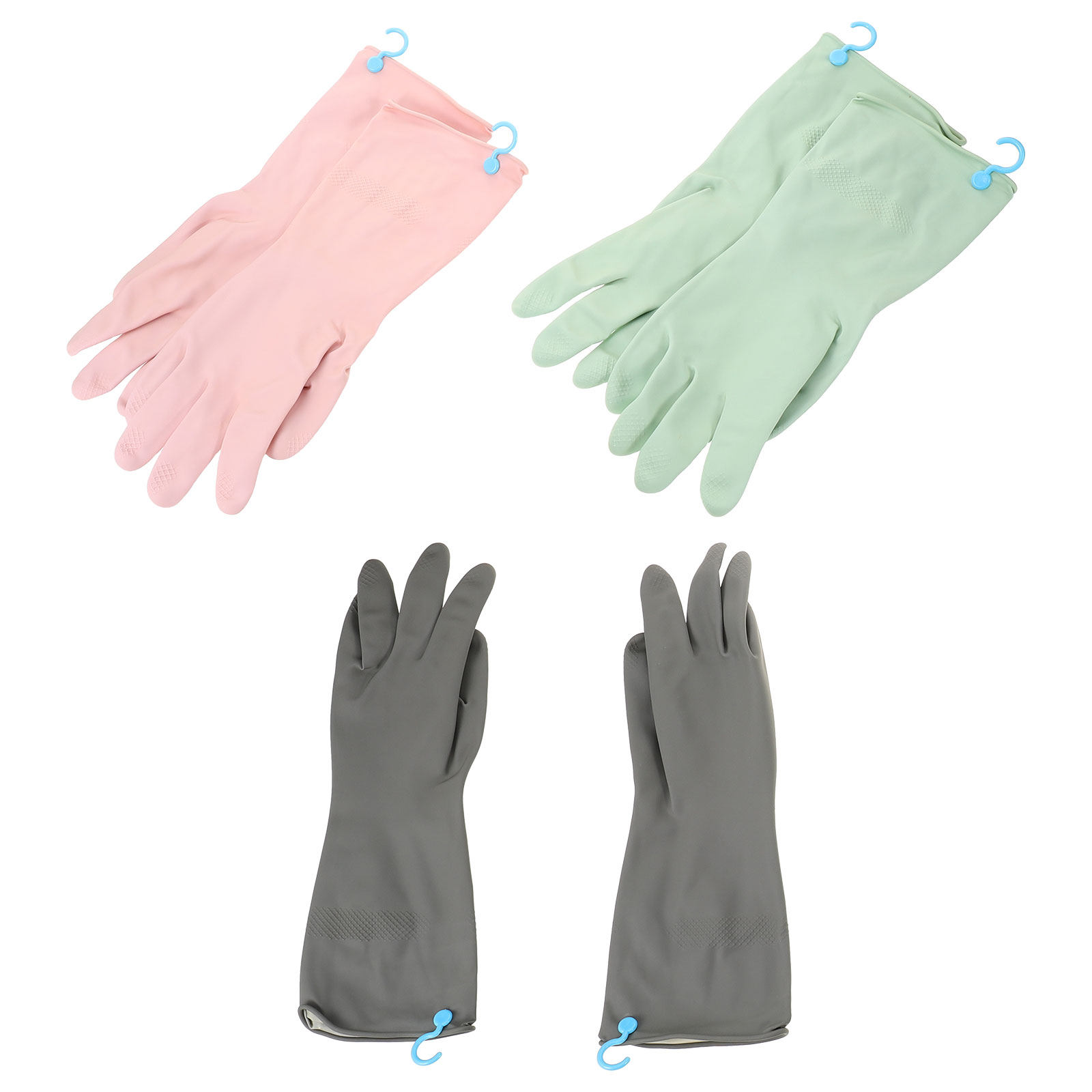 3Pairs Dish Washing Gloves Non - Dish Glove Rubber recensione e prezzo