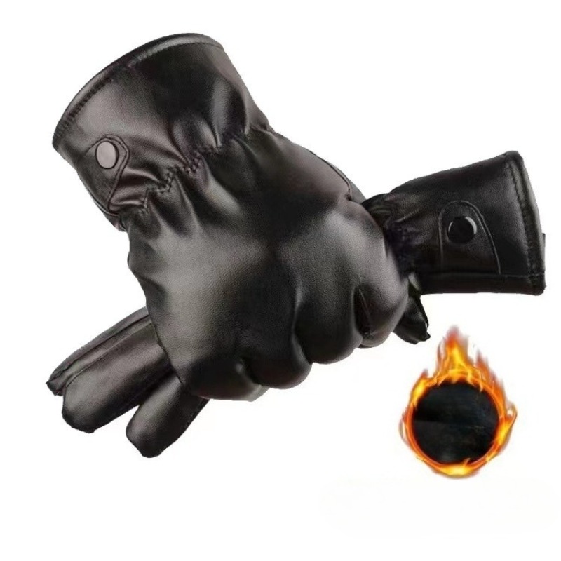 Winter Fashion Black PU Leathe - Leather Driving Glove recensione e prezzo