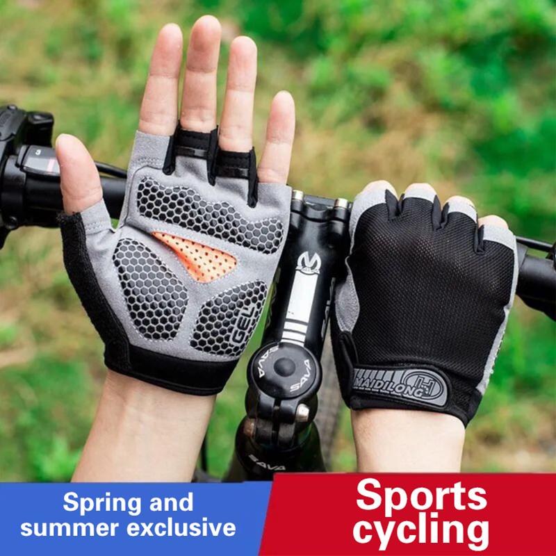 Half Finger Cycling Gloves Men - Cycling Glove Padded recensione e prezzo