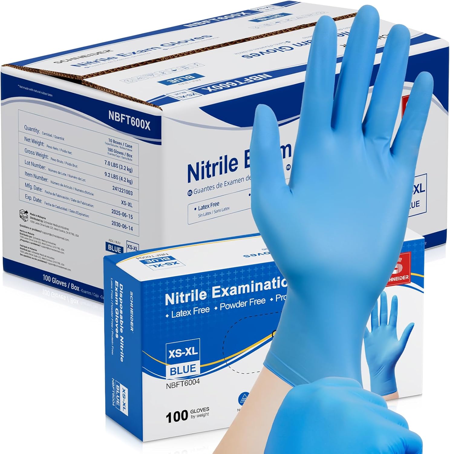 Nitrile Exam Gloves, Medical G - Exam Glove Nitrile recensione e prezzo