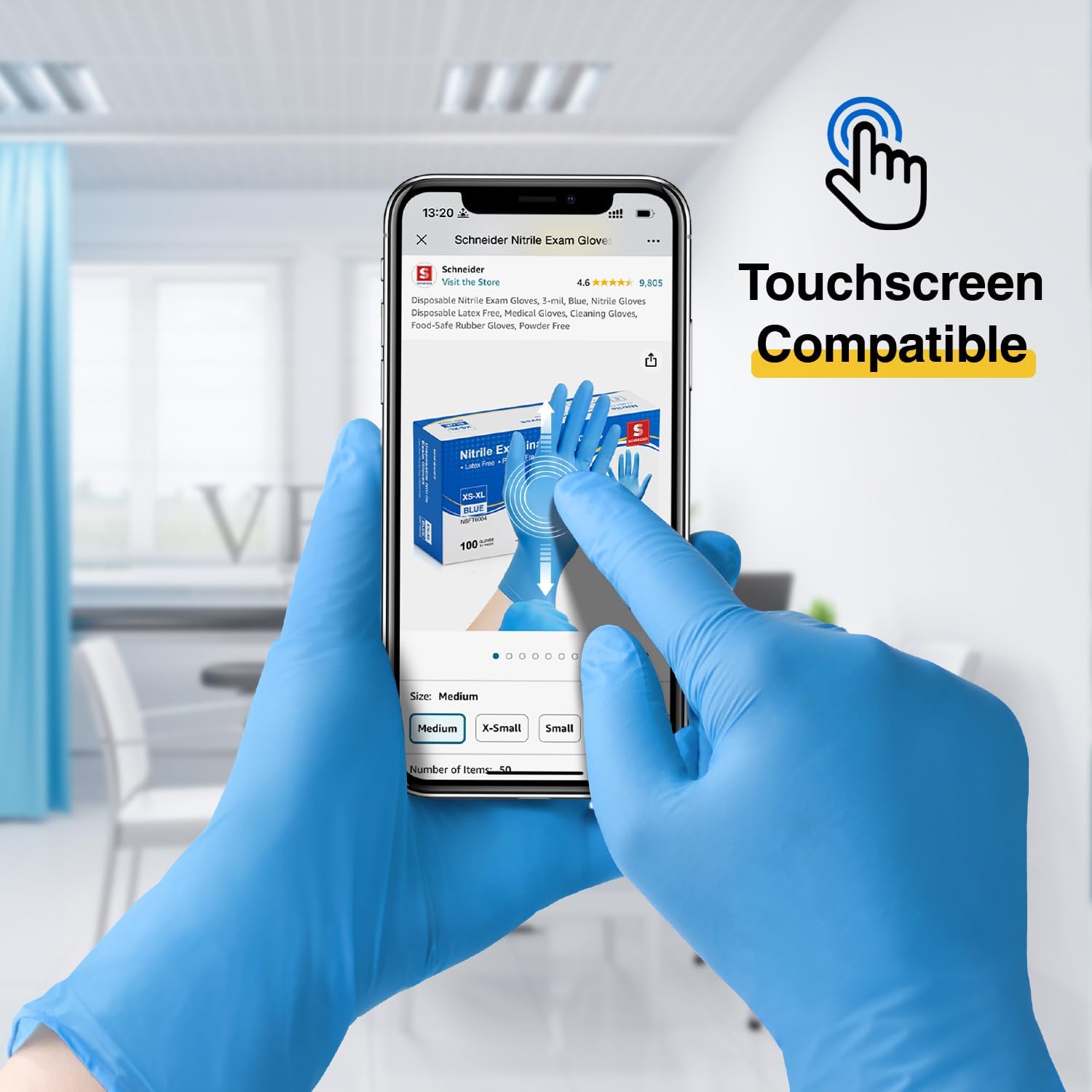 Nitrile Exam Gloves, Medical G - Exam Glove Nitrile recensione e prezzo