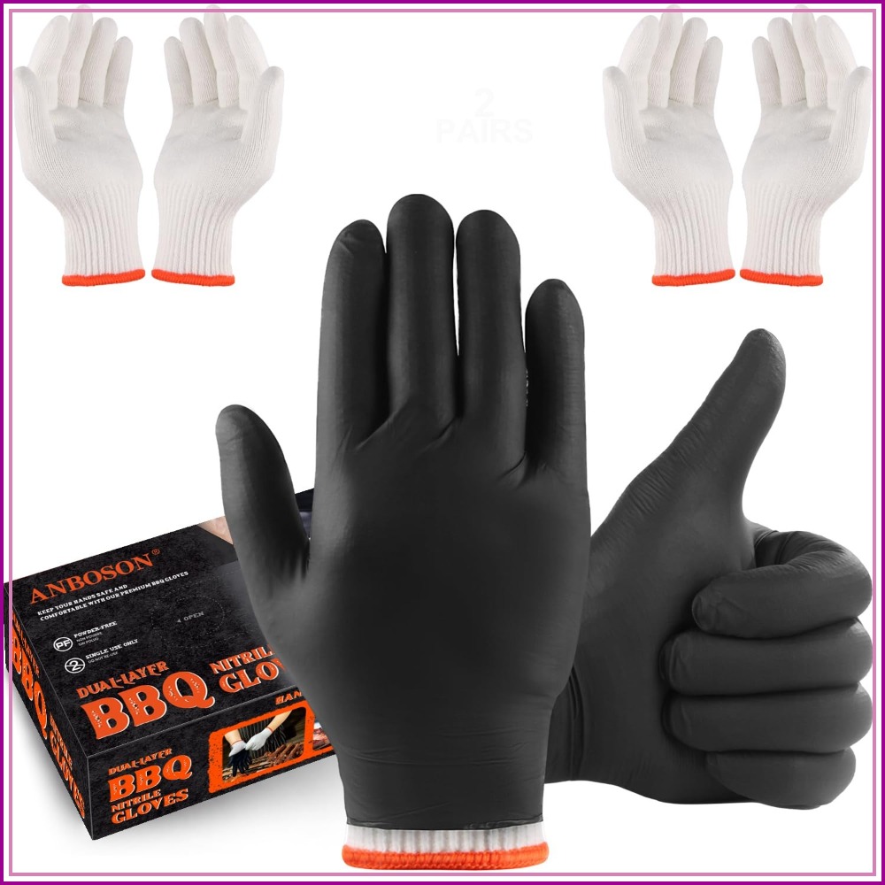Disposable BBQ Gloves 100 Pack - Heat Resistant Glove recensione e prezzo