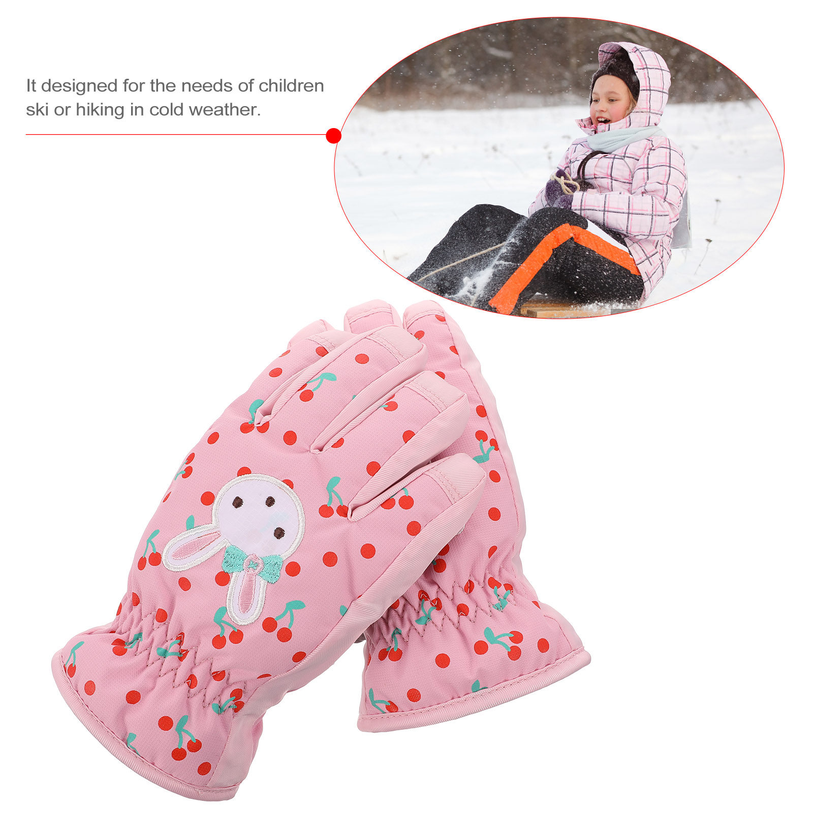 1Pair Children Ski Gloves Wate - Winter Glove Insulated recensione e prezzo