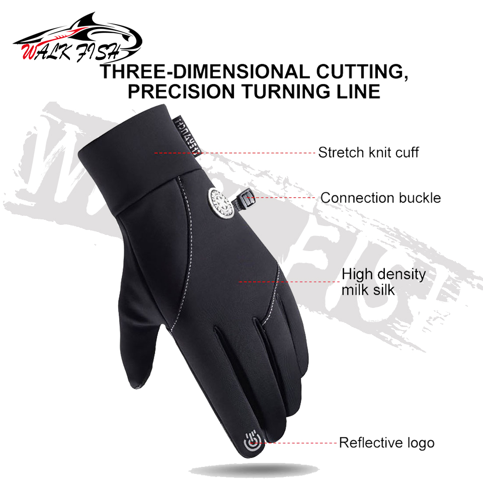 WALK FISH Winter Anti-slip Fis - Cycling Glove Padded recensione e prezzo