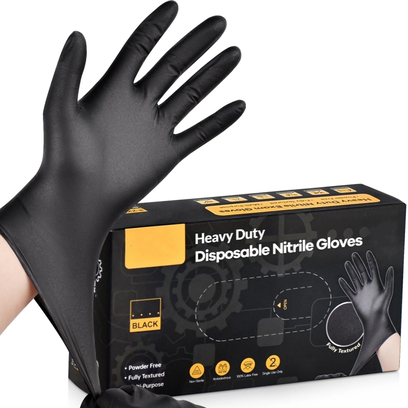 20PCS Black Disposable Nitrile - Latex Disposable Glove recensione e prezzo