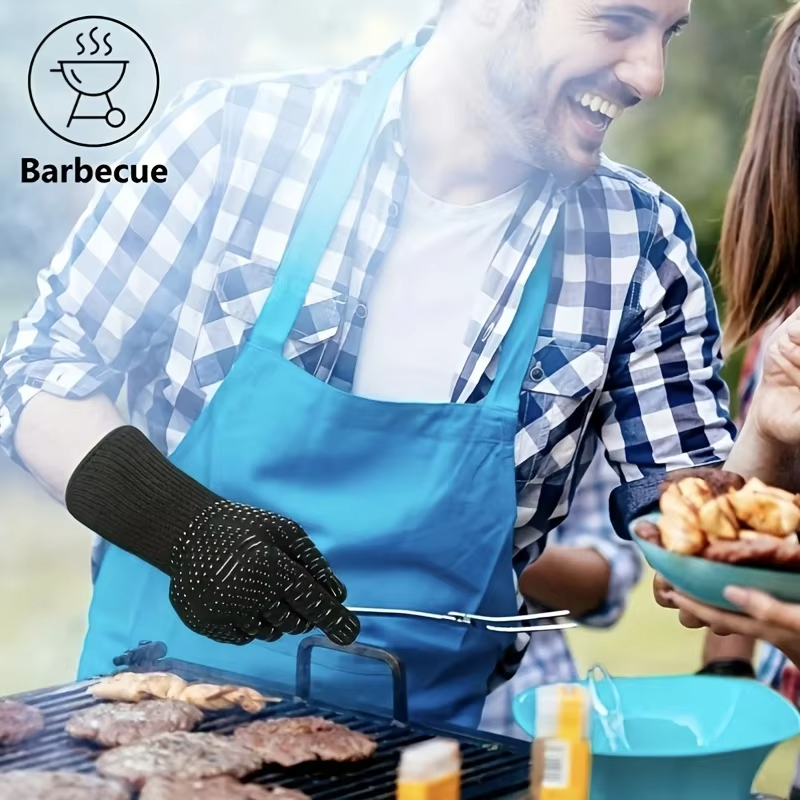 1PCS Piece BBQ Gloves High Tem - Oven Mitt Silicone recensione e prezzo