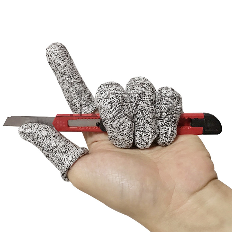 5pcs!  Anti-cut Finger Cots Le - Cut Resistant Glove recensione e prezzo