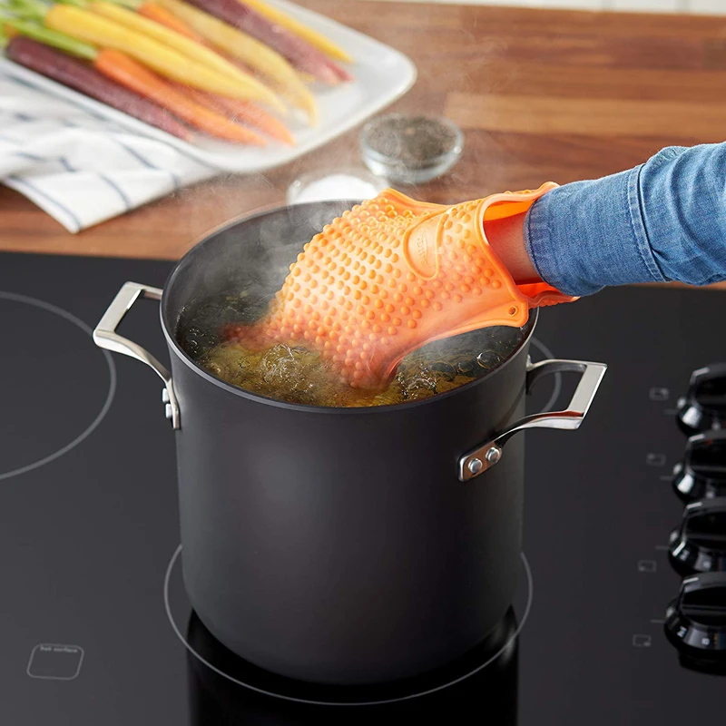 BBQ Silicone Grilling gloves B - Oven Mitt Silicone recensione e prezzo