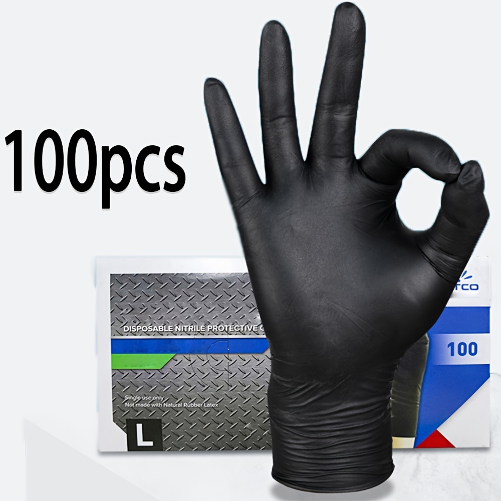 Black Nitrile Disposable Glove - Nitrile Mechanic Glove recensione e prezzo