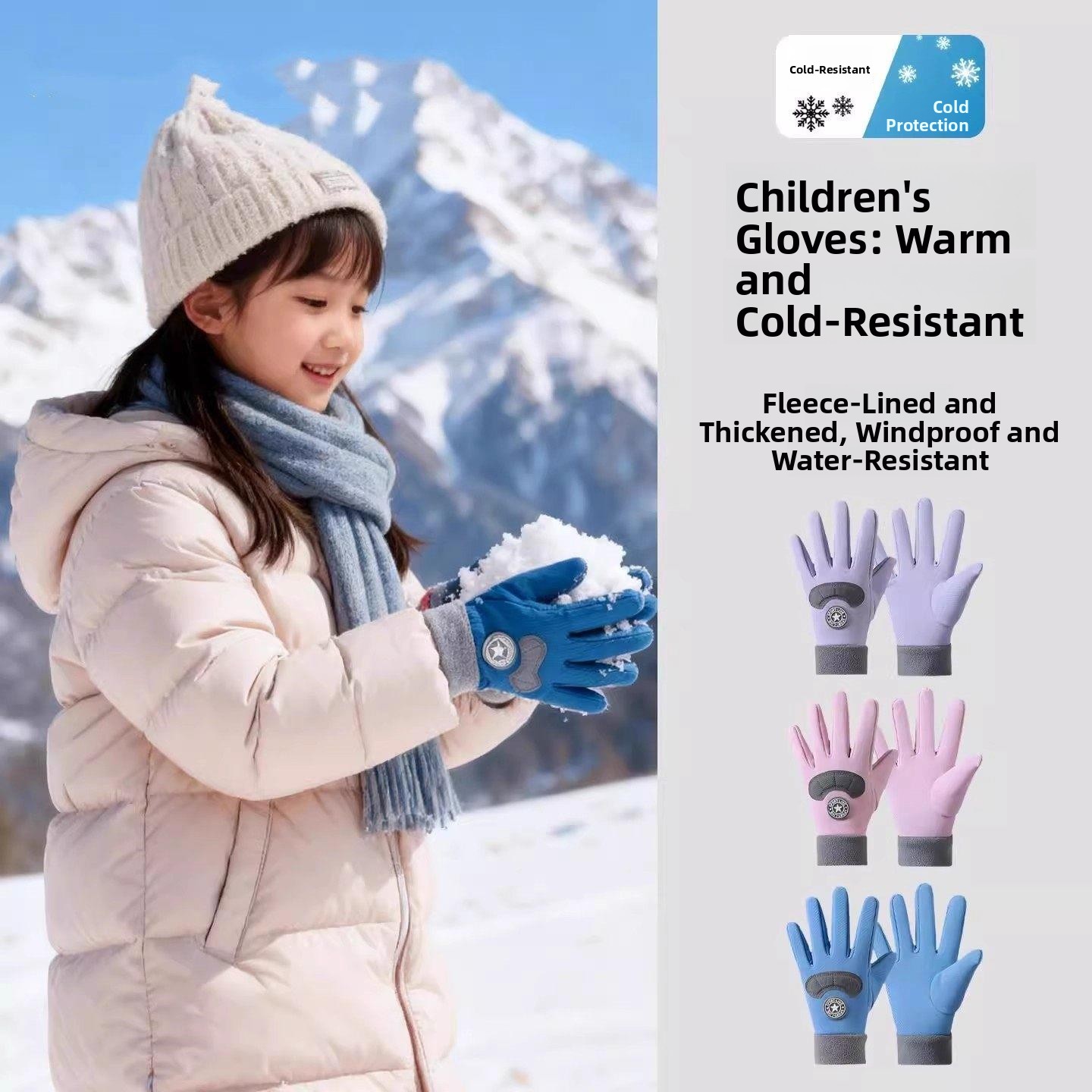 Children's Ski Gloves Winter W - Winter Glove Insulated recensione e prezzo