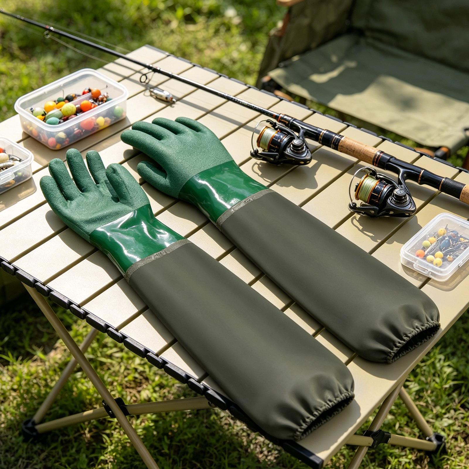 Waterproof Rubber Gloves Long  - Rubber Glove Cleaning recensione e prezzo