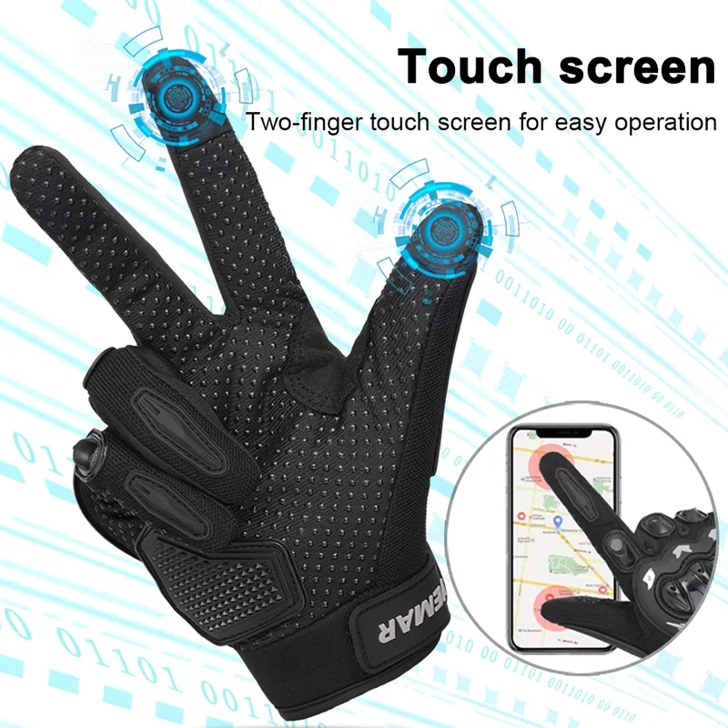 Touch Full-Finger Motorcycle R - Motorcycle Glove Knuckle recensione e prezzo