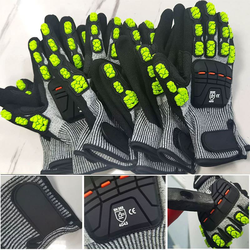 HPPE anti-cutting gloves, TPR  - Cut Resistant Glove recensione e prezzo