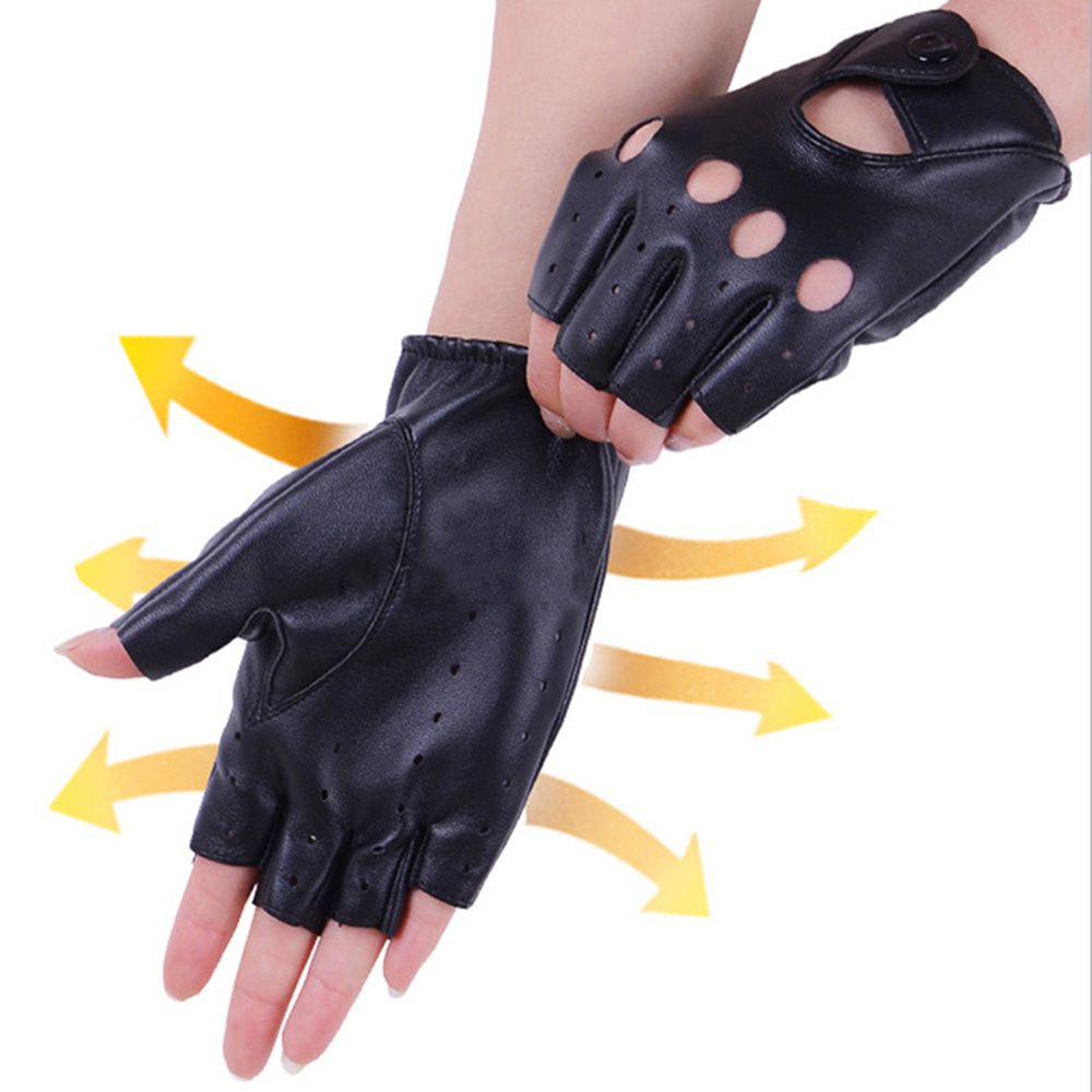 Fashion Fingerless Gloves Hot  - Leather Driving Glove recensione e prezzo
